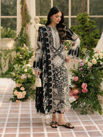 Bin Ilyas Dhanak Luxury Embroidered 3-Piece Unstitched Winter Suit – DE-4129