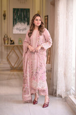 Aneela’s Dhanka 3-Piece Unstitched Winter Suit – DE-6506